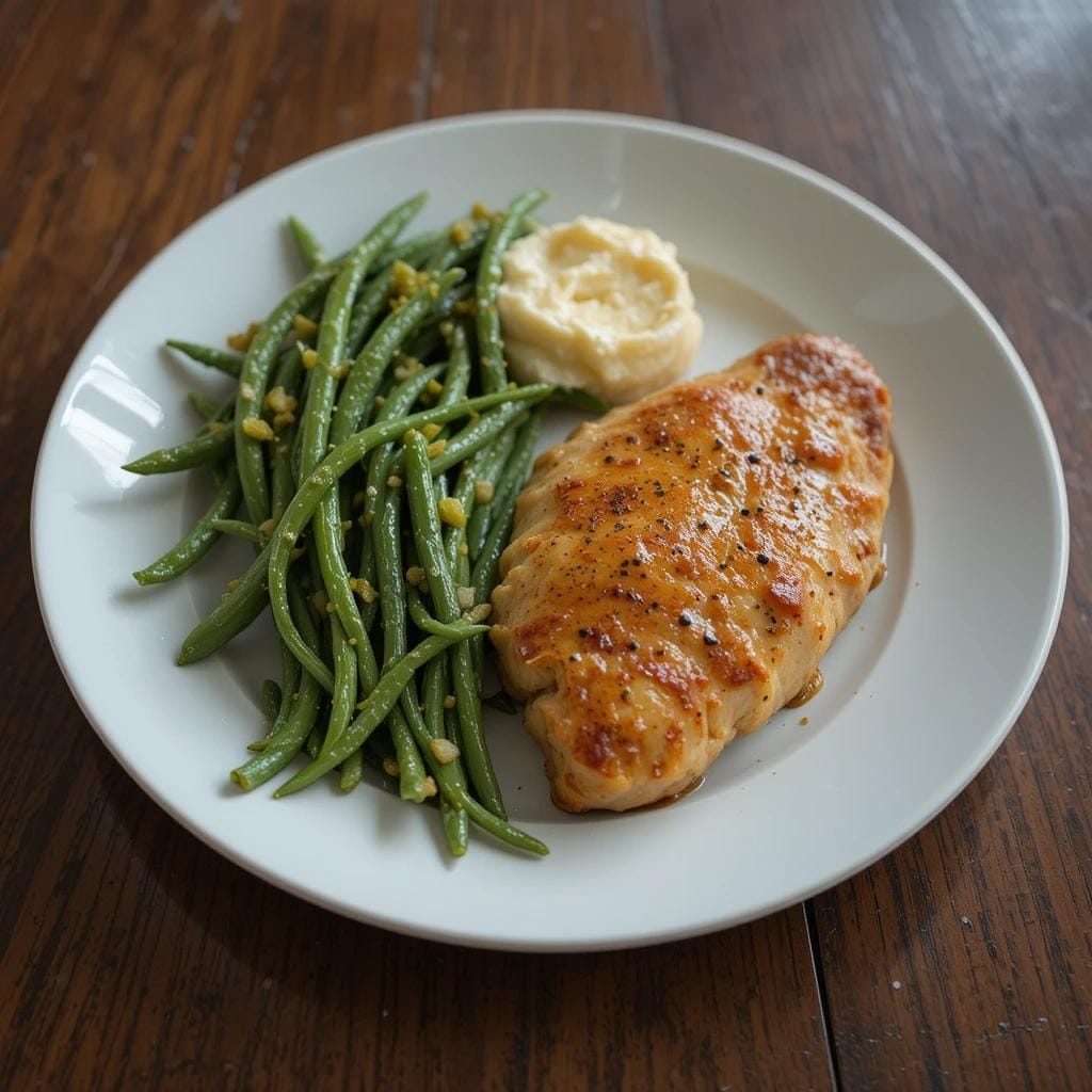 Golden brown pan-fried chicken pieces sizzling in a skillet with seasoning.