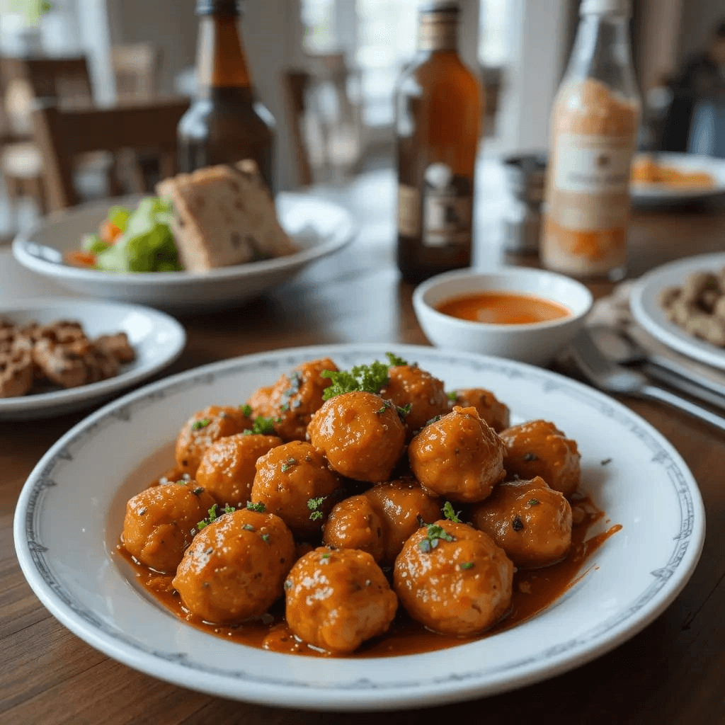 Longhorn Chili Ginger Sauce served with grilled chicken wings